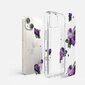 Ringke Fusion iPhone 14 Plus transparent (Purple rose) (FD637E29) цена и информация | Telefonide kaitsekaaned ja -ümbrised | hansapost.ee