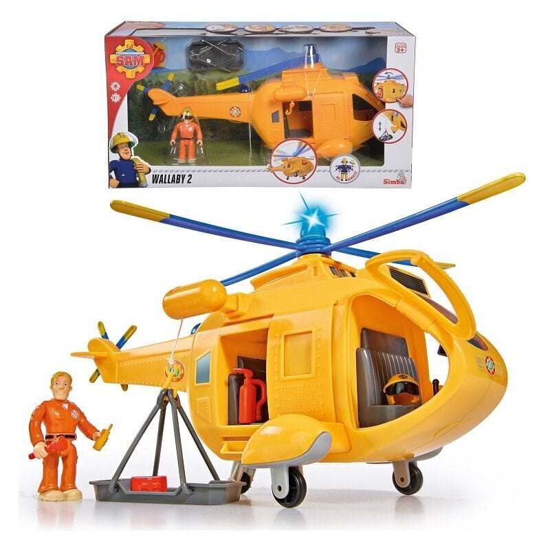 Tuletõrjujate helikopter koos figuuriga Simba price and information | Mänguasjad poistele | hansapost.ee