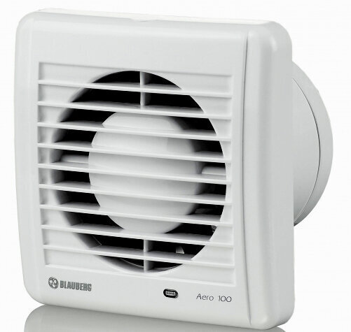 Niiskuse indikaatoriga ventilaator d150 AERO150H hind ja info | Vannitoa ventilaatorid | hansapost.ee