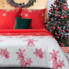 Jõuluteemaline voodipesukomplekt Deluxe, 160x200, 3-osaline hind ja info | Voodipesukomplektid | hansapost.ee