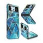 Supcase Cosmo Galaxy Z Flip 4 Marble Blue цена и информация | Telefonide kaitsekaaned ja -ümbrised | hansapost.ee