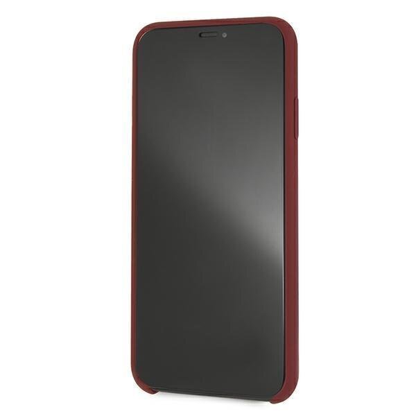 Mercedes MEHCI65SILRE iPhone Xs Max red Silicone Line hind ja info | Telefonide kaitsekaaned ja -ümbrised | hansapost.ee