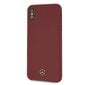 Mercedes MEHCI65SILRE iPhone Xs Max red Silicone Line hind ja info | Telefonide kaitsekaaned ja -ümbrised | hansapost.ee