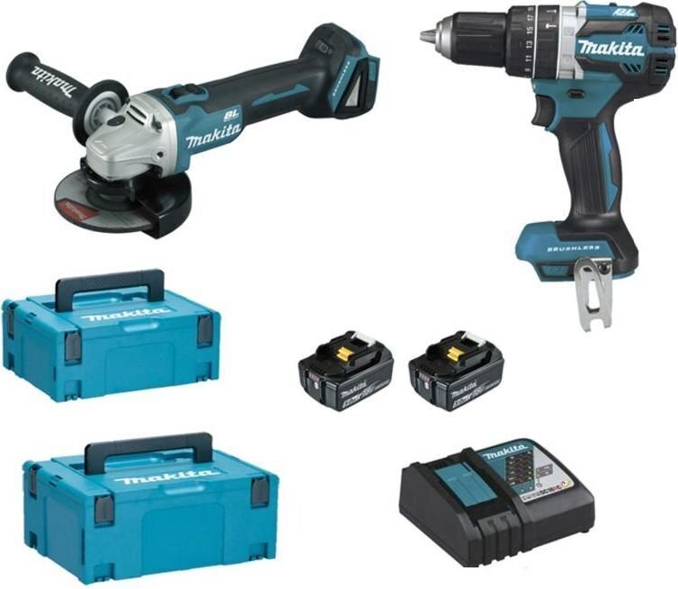 Makita DLX2210TJ1 komplekt цена и информация | Käsitööriistad | hansapost.ee