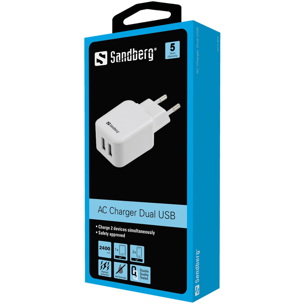 Sandberg 440-57 hind ja info | Laadijad mobiiltelefonidele | hansapost.ee