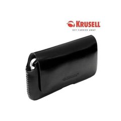 Krusell Leather Case Hector Black 3 XL цена и информация | Чехлы для телефонов | hansapost.ee