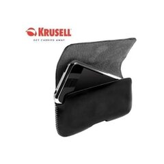 Krusell Leather Case Hector Black 3 XL цена и информация | Чехлы для телефонов | hansapost.ee