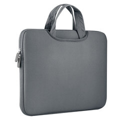 Универсальный чехол для ноутбука 14", серый цена и информация | Рюкзаки, сумки, чехлы для компьютеров | hansapost.ee