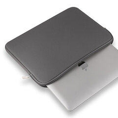 Universaalne ümbris 15,6" sülearvutile, hall hind ja info | Sülearvutikotid | hansapost.ee