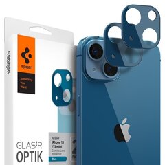 Spigen Optik Lens Protector, iPhone 13 mini / 13 Blue цена и информация | Защитные пленки для телефонов | hansapost.ee