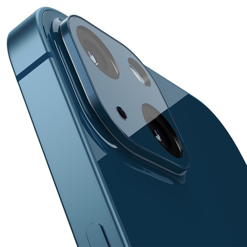 Spigen Optik Lens Protector, iPhone 13 mini / 13 Blue hind ja info | Ekraani kaitseklaasid ja kaitsekiled | hansapost.ee