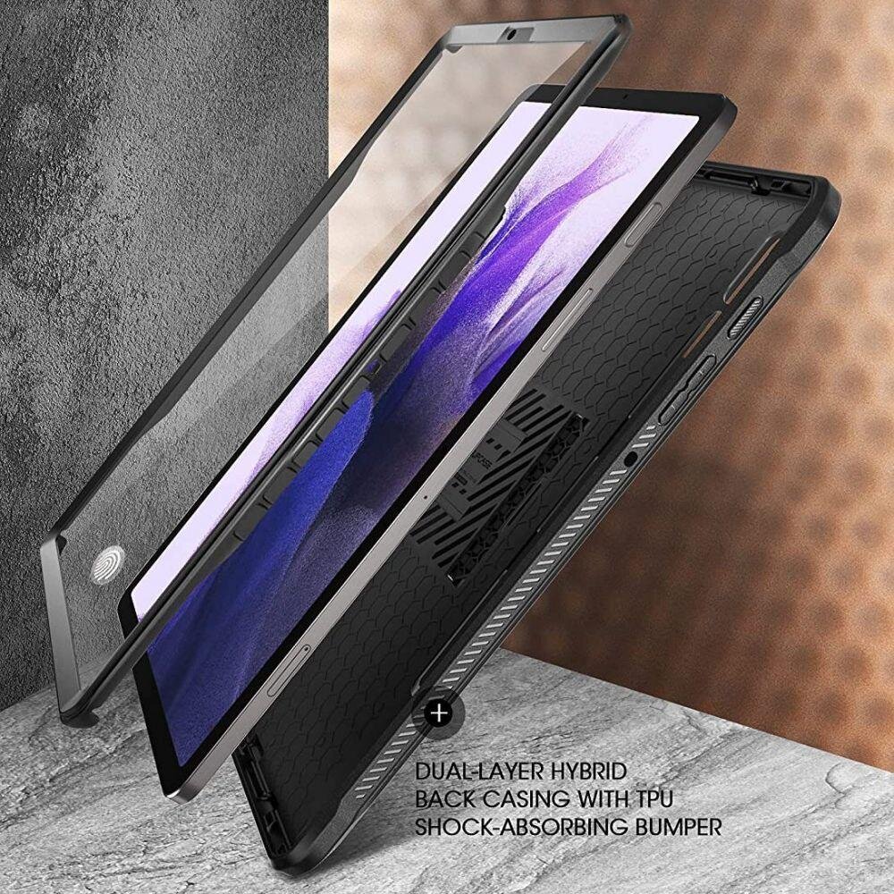 Supcase Unicorn Beetle Pro, Galaxy Tab S7 FE 5G 12.4 T730 / T736B Black hind ja info | Tahvelarvuti ümbrised ja kaaned | hansapost.ee