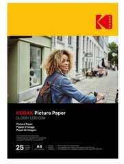 Läikiv fotopaber Kodak 9891266, A4, 230 g/m², 25 lehte цена и информация | Тетради и бумажные товары | hansapost.ee