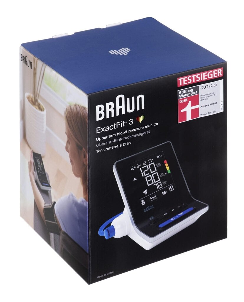 Braun BUA6150WE hind ja info | Vererõhuaparaadid | hansapost.ee