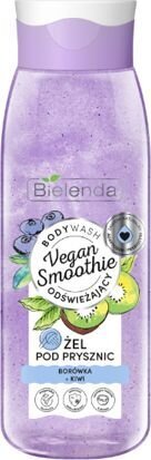 Dušigeel Bielenda Bielenda Vegan Smoothie Kiwi Blueberry, 400g цена и информация | Dušigeelid, õlid | hansapost.ee