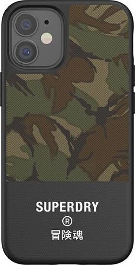 Supcase SuperDry Molded Canvas iPhone 12 mini camo hind ja info | Telefonide kaitsekaaned ja -ümbrised | hansapost.ee