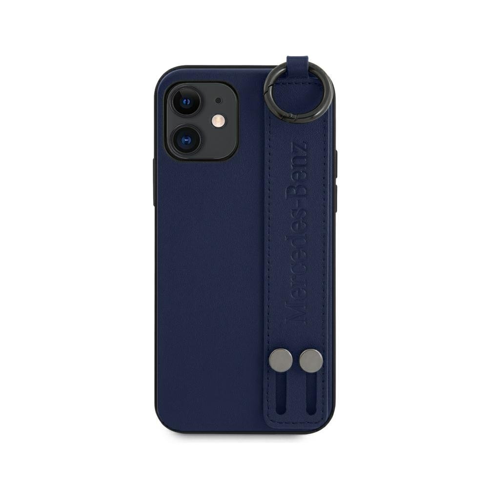 Mercedes MEHCP12SLSSNA iPhone 12 mini 5,4" navy Strap Line hind ja info | Telefonide kaitsekaaned ja -ümbrised | hansapost.ee