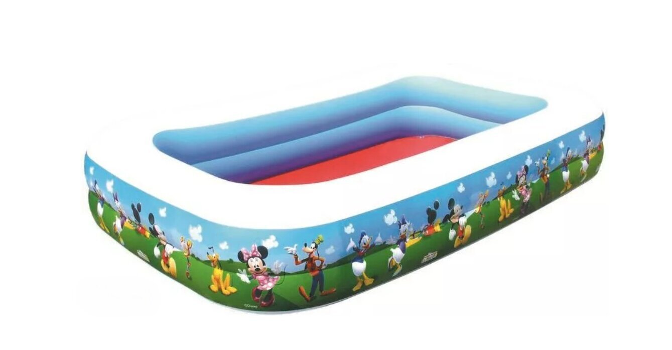 Täispuhutav bassein Bestway Mickey Mouse, 262 x 175 x 51 cm hind ja info | Basseinid | hansapost.ee