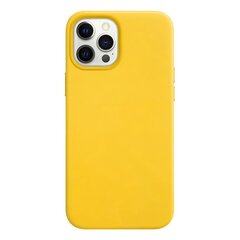 Hurtel ECO Leather iPhone 12 Pro Max золотистый цена и информация | Чехлы для телефонов | hansapost.ee