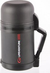 Toidutermos Lifeventure TiV Widemouth Vacuum Flask 800 Dark Grey hind ja info | Termosed ja termokruusid | hansapost.ee