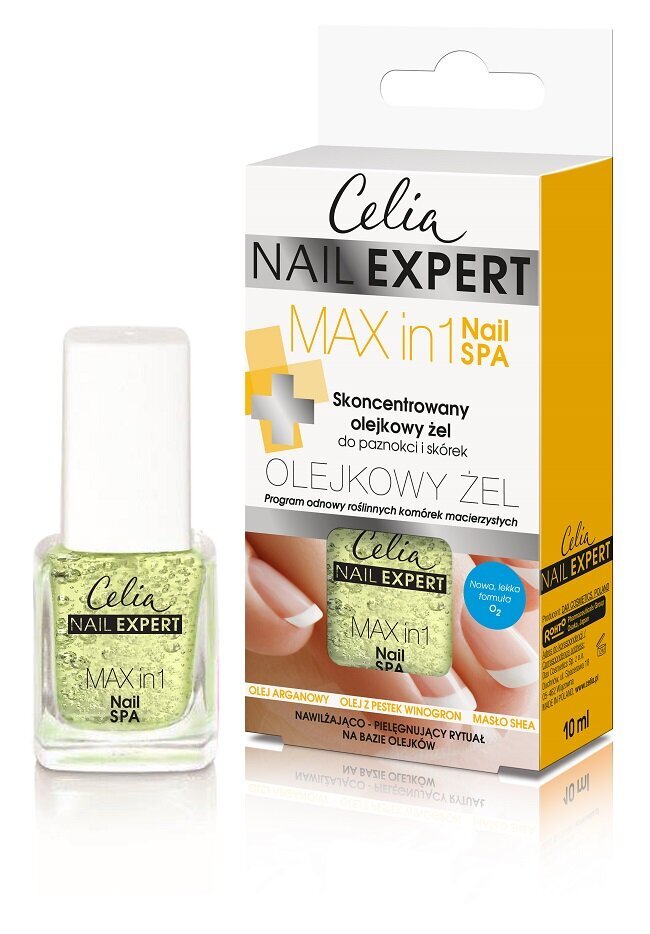 Kontsentreeritud õli küüntele ja küünenahale Celia Nail Expert Max 1 Nail SPA, 10ml hind ja info | Küünelakid ja küünelakieemaldajad | hansapost.ee