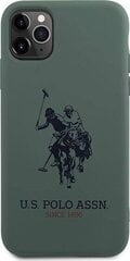 U.S. Polo ASSN USHCN58SLHRGN Apple iPhone 11 Pro, зеленый цена и информация | Чехлы для телефонов | hansapost.ee