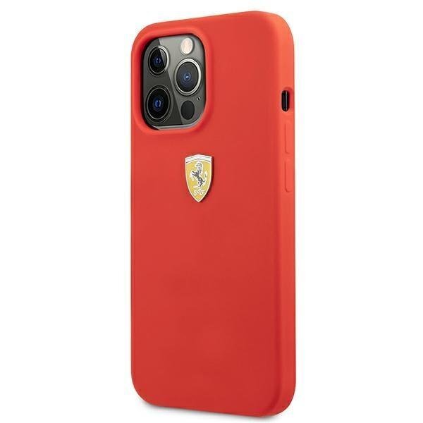 Ferrari FESSIHCP13LRE iPhone 13 Pro / 13 6.1 "red Silicone цена и информация | Telefonide kaitsekaaned ja -ümbrised | hansapost.ee