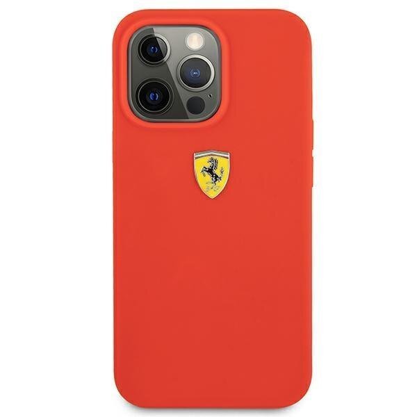 Ferrari FESSIHCP13LRE iPhone 13 Pro / 13 6.1 "red Silicone цена и информация | Telefonide kaitsekaaned ja -ümbrised | hansapost.ee