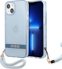 Guess GUHCP13SHTSGSB iPhone 13 mini blue hind ja info | Telefonide kaitsekaaned ja -ümbrised | hansapost.ee