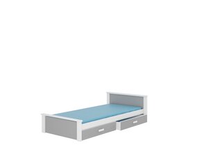 Кровать ADRK Мебель Aldex, серая цена и информация | Детские кровати | hansapost.ee