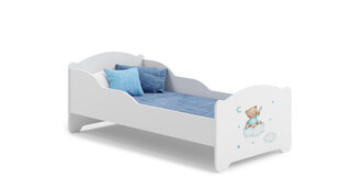 Кровать ADRK Furniture Amadis Teddy Bear and Cloud, белая цена и информация | Детские кровати | hansapost.ee