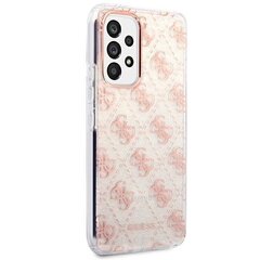 Guess GUHCA53PCU4GLPI A53 5G A536 pink / pink hard 4G Glitter цена и информация | Чехлы для телефонов | hansapost.ee