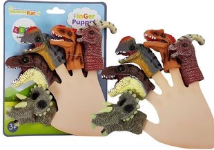 Пальчиковые куклы - Динозавры 5 шт. цена и информация | Игрушки для мальчиков | hansapost.ee