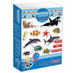 Набор магнитных морских животных МВ 6032-18 цена и информация | Развивающие игрушки для детей | hansapost.ee
