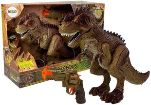 Руоми Динозавр Тираннозавр с Gun Light Sound Green цена и информация | Игрушки для мальчиков | hansapost.ee