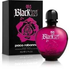 Женские духи Paco Rabanne Black XS for Her EDT Tester, 80 мл цена и информация | Женские духи | hansapost.ee