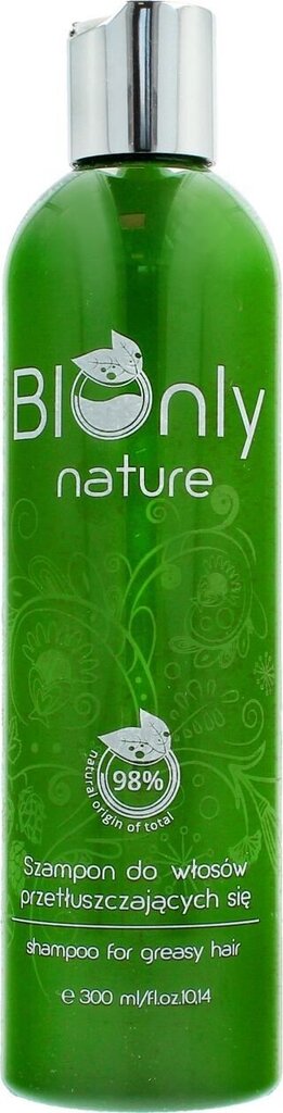 Šampoon rasustele juustele BIOnly Nature, 300ml цена и информация | Šampoonid | hansapost.ee