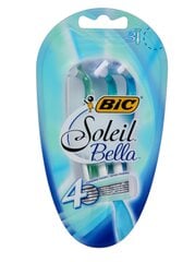 Raseerija Bic Soleil Bella blister, 3 tk hind ja info | Raseerimisvahendid | hansapost.ee