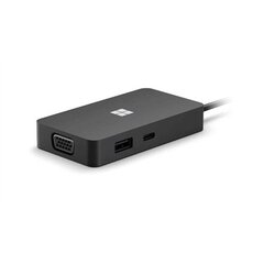 Microsoft SWV-00016, USB-C Travel Hub цена и информация | Адаптеры, USB-разветвители | hansapost.ee