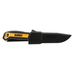 Нож с фиксированным лезвием и чехлом DeWALT DWHT1-10354 цена и информация | Ручной инструмент, 18 В 125 мм бесщеточная угловая шлифовальная машина для Makita Cordless, замена литий-ионного аккумулятора | hansapost.ee