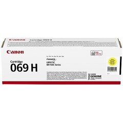Картридж Canon Toner 069H Yellow (5095C002) цена и информация | Картриджи и тонеры | hansapost.ee