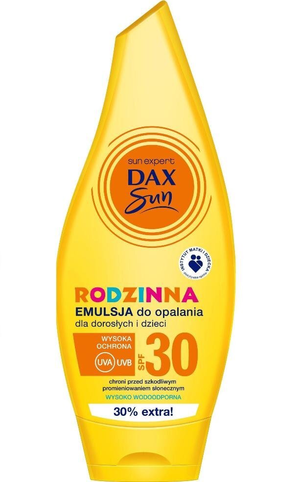 Päikesekreem perele Dax Sun SPF30, 250ml hind ja info | Päikesekaitse ja päevitusjärgsed kreemid | hansapost.ee