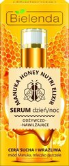 Питательная и увлажняющая сыворотка для лица Bielenda Manuka Honey Nutri Elixir, 30 г цена и информация | Bielenda Для ухода за лицом | hansapost.ee