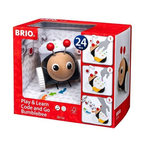 Interaktiivne kodeerimismänguasi Bumblebee Brio, 30154 hind ja info | Beebide mänguasjad | hansapost.ee