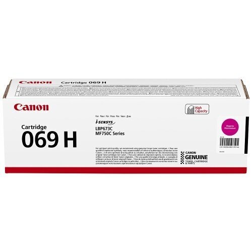 Canon 069H, punane hind ja info | Laserprinteri toonerid | hansapost.ee