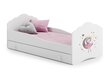 Voodi ADRK Furniture Casimo Sleeping Princess, valge цена и информация | Lastevoodid | hansapost.ee