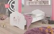 Voodi ADRK Furniture Casimo Barrier Ballerina with Unicorn, valge цена и информация | Lastevoodid | hansapost.ee