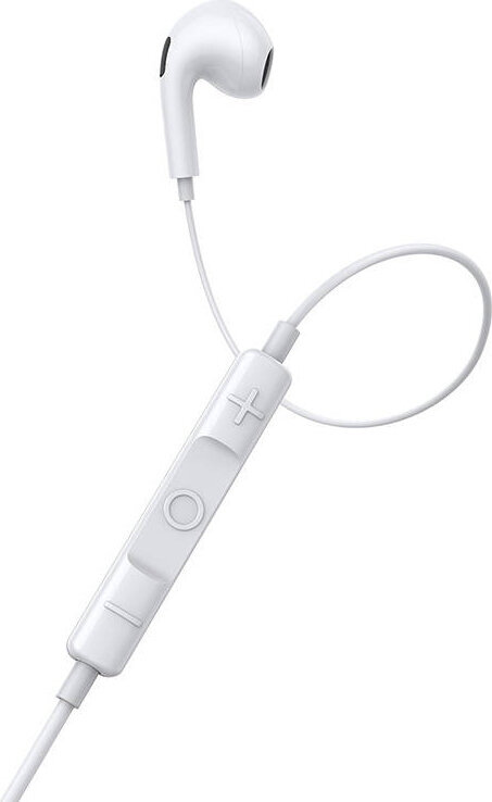 Baseus Encok H17 Earphones (white) цена и информация | Kõrvaklapid | hansapost.ee