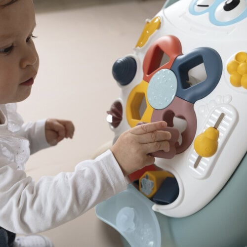 Smoby Little Walker 3in1 Pusher Interactive Stroller hind ja info | Beebide mänguasjad | hansapost.ee