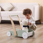 Viga Toys Viga PolarB Wooden Stroller 2in1 Walker Pusher цена и информация | Beebide mänguasjad | hansapost.ee